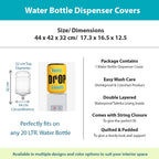 Bold Typography Quote Print with Water Drop Icon (Awareness Theme)