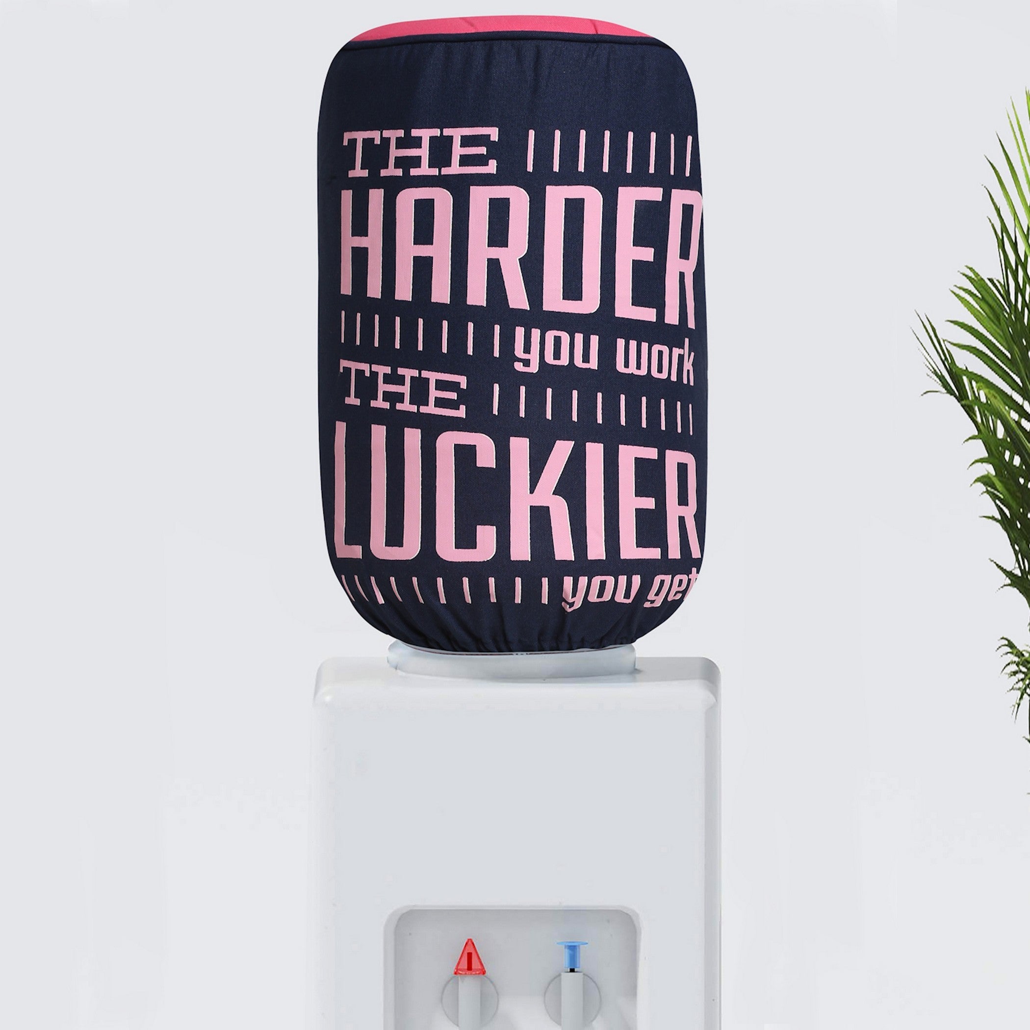 Motivational Quote Printed Water Dispenser Bottle Cover - 20 Litre