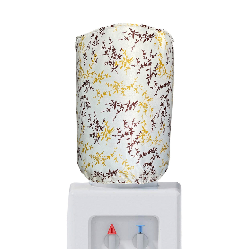 Floral Vine Printed Water Dispenser Bottle Cover - 20 Litre