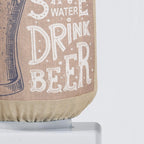 Save Water Drink Beer 20 Litre Water Dispenser Bottle Cover - Reusable Fabric Dust Protector