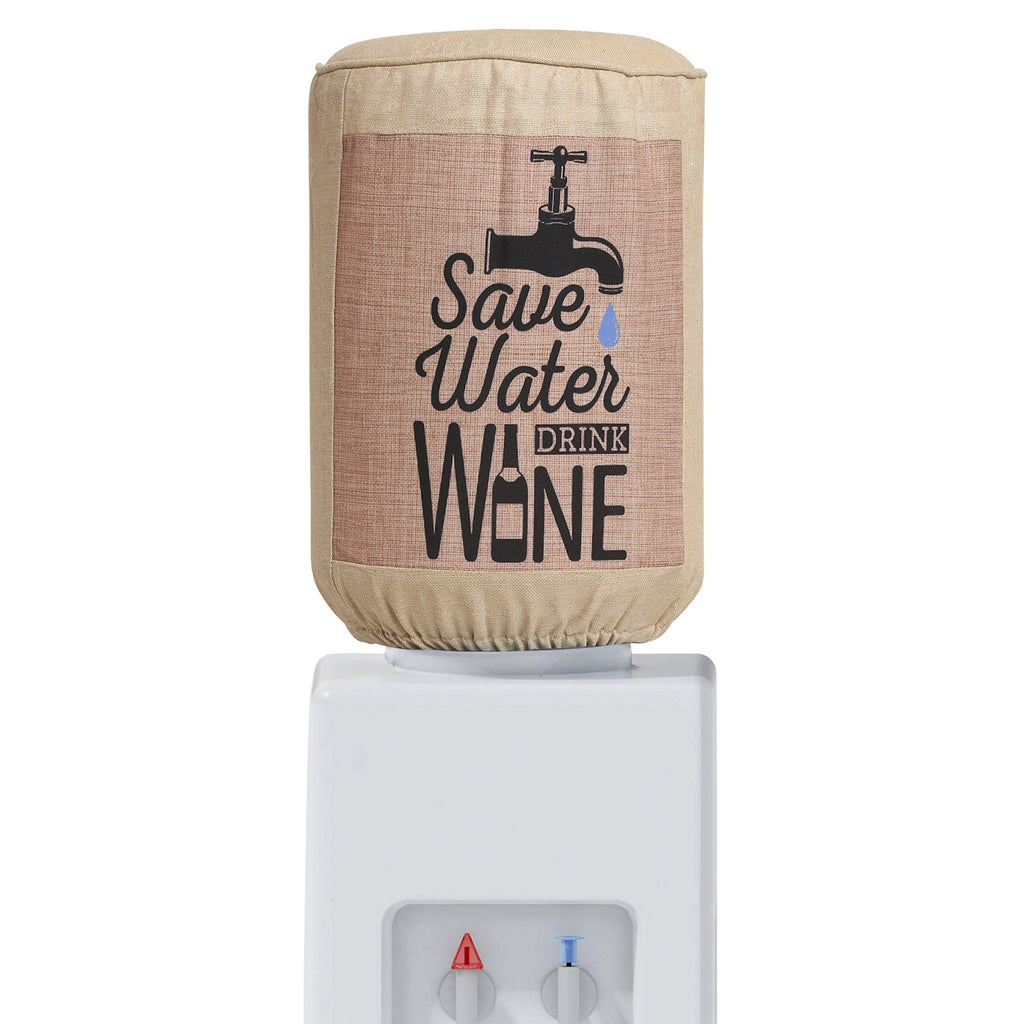Save Water Drink Wine 20 Litre Water Dispenser Bottle Cover - Reusable Fabric Dust Protector