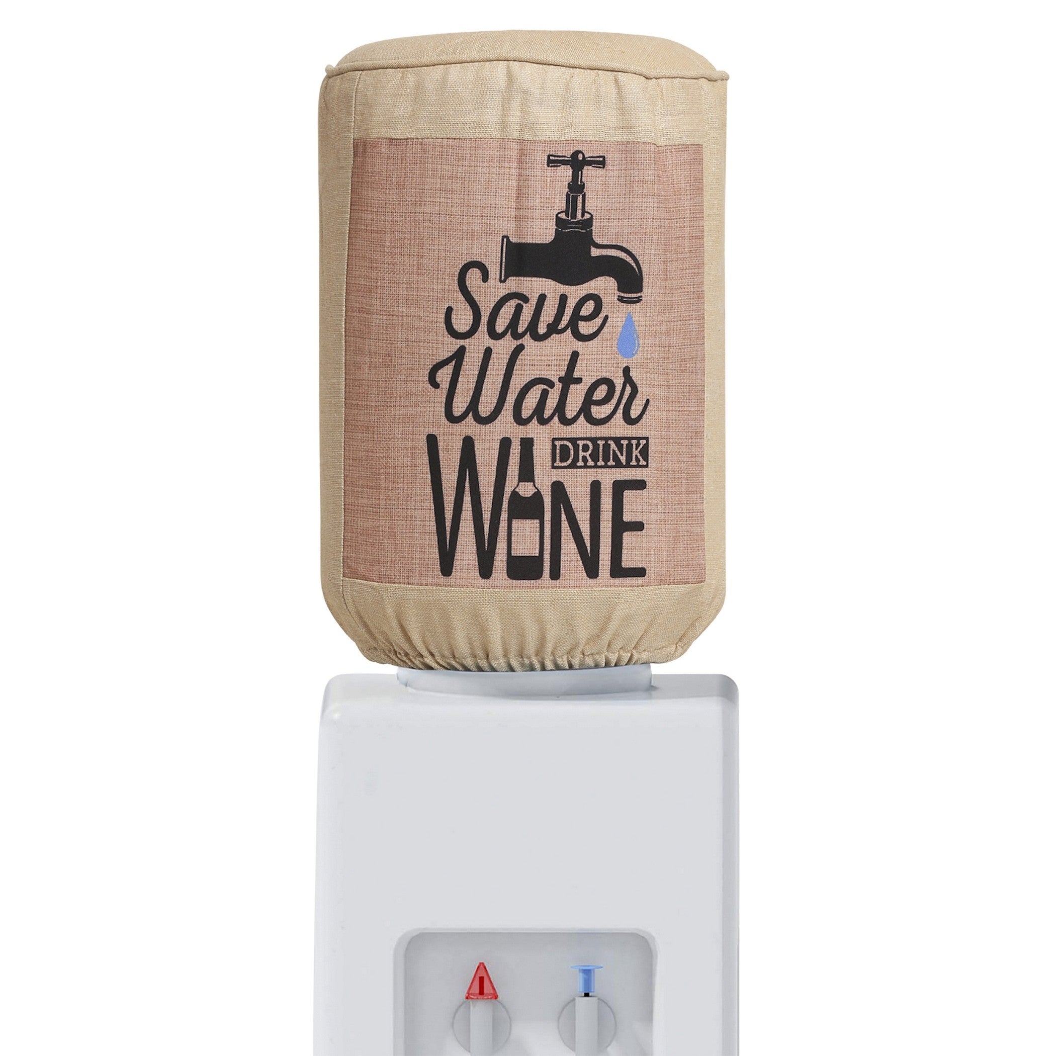 Save Water Drink Wine 20 Litre Water Dispenser Bottle Cover - Reusable Fabric Dust Protector