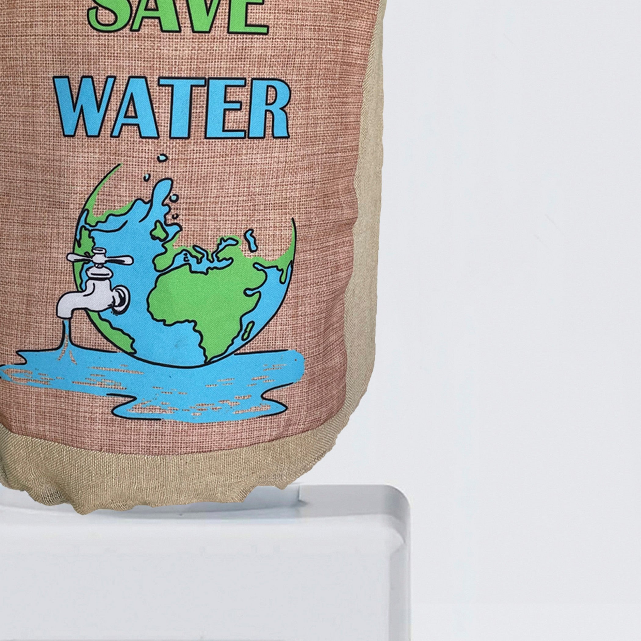 Save Water Eco-Friendly Water Dispenser Bottle Cover - Reusable Fabric Dust Protector