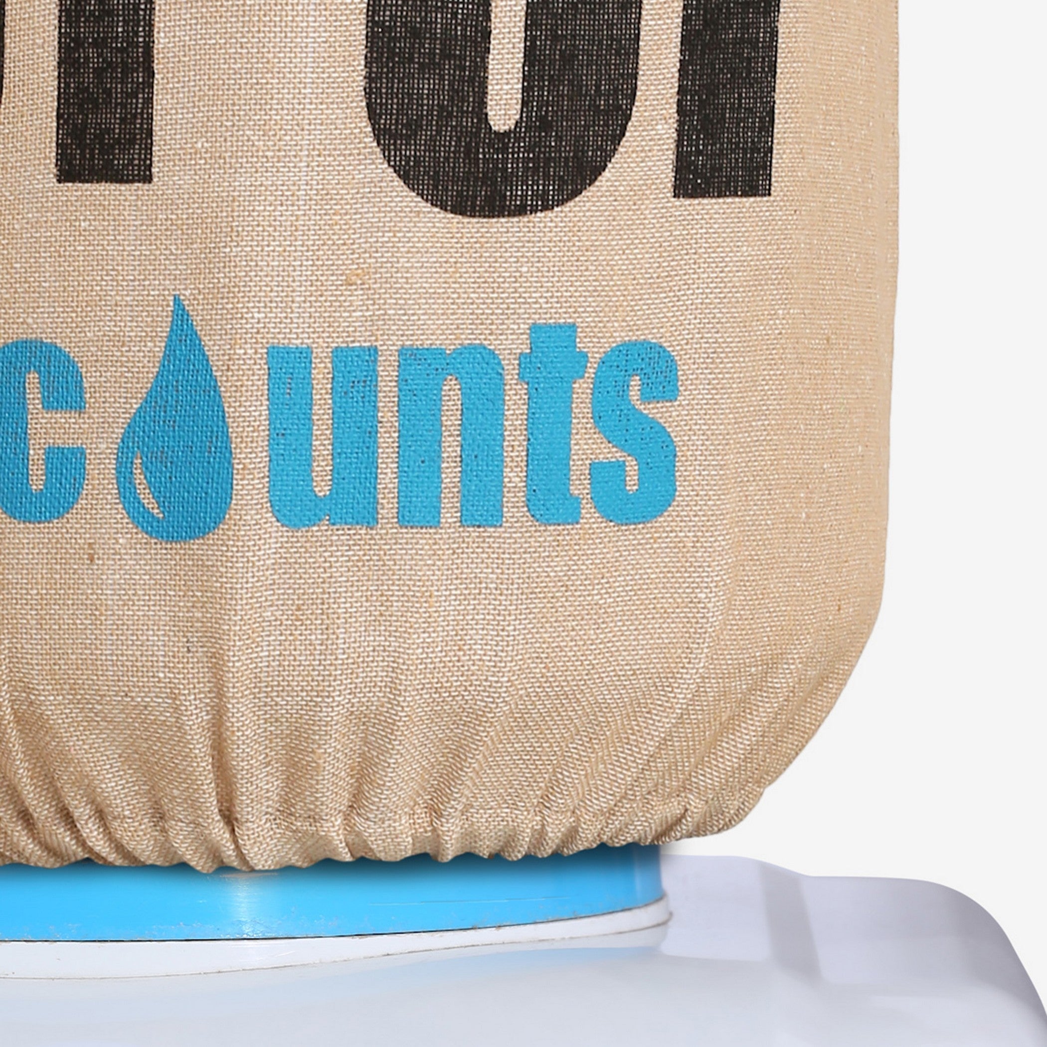 Every Drop Counts 20 Litre Water Dispenser Bottle Cover - Reusable Fabric Dust Protector