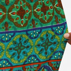 Quilted & Waterproof Water Dispenser 20 Litre Bottle Cover – Multicolor Ethnic Motif Print