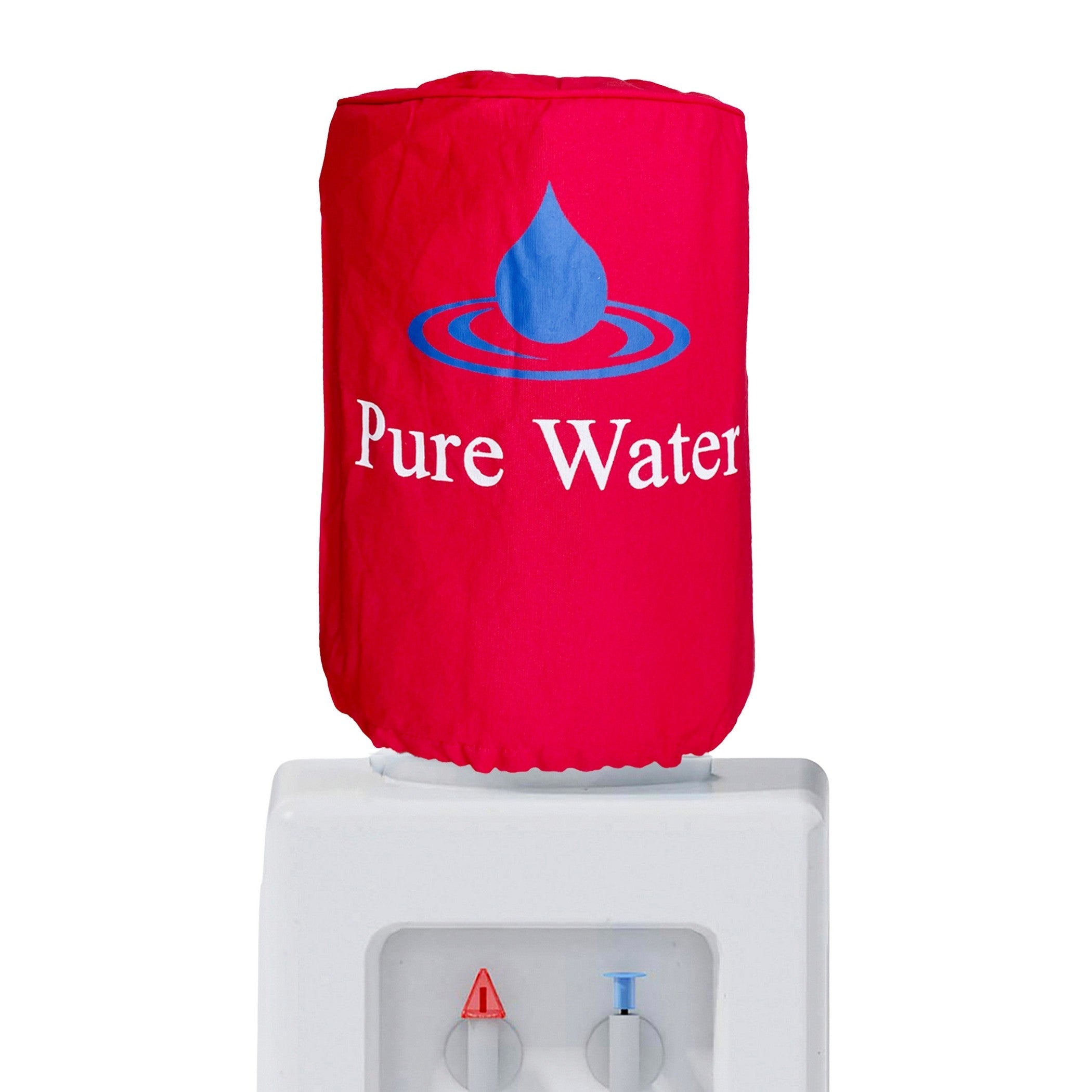 Pure Water Logo Printed Water Dispenser Bottle Cover - 20 Litre