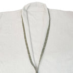 Ultra Soft Terry Bathrobe for Unisex White Shawl Collar Robe Pack of 1