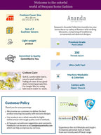 Floral Printed Pink Small Cushion Covers - Set of 2