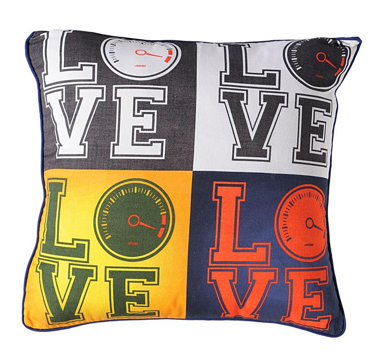 Fast Love Pop Art Cushion Covers – Pack of 2 Trendy Room Décor