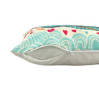 Swayam Multicolour Animal Printed Cushion Covers Set of 3 (16x16 Inches)