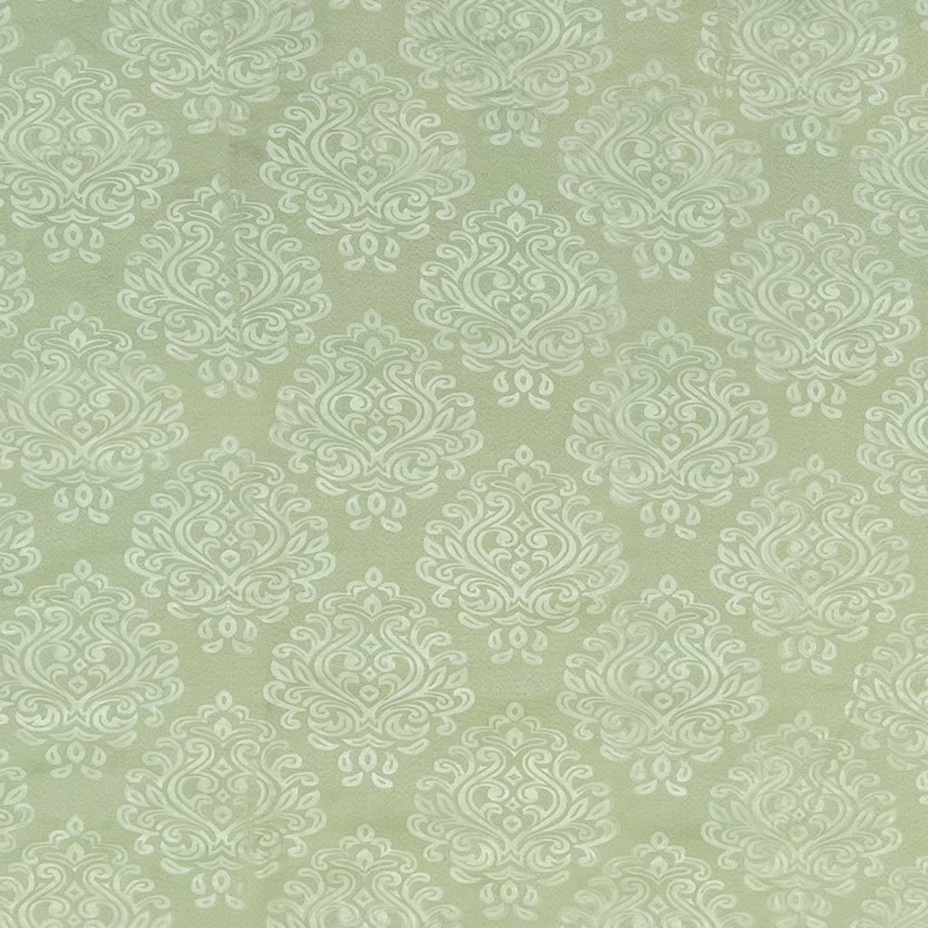 Jacquard Damask Mint Green Door Curtains