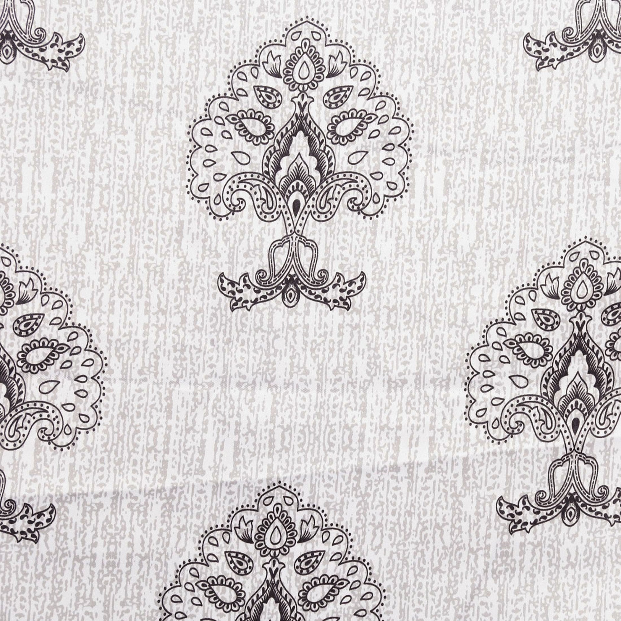 Ethnic Printed Beige Medium Cushion Covers - Set of 2