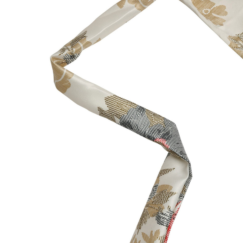 Premium Floral Beige Jacquard Door Curtain