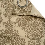 Premium Beige Printed Door Curtains