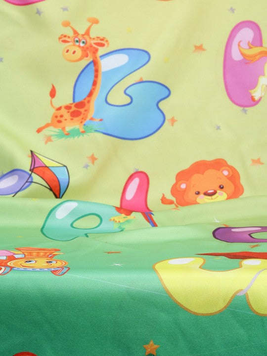 Alphabet Adventure Kids Door Curtain – Pack of 1 Colourful Learning Theme