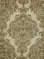 Premium Beige Printed Door Curtains – Set of 2