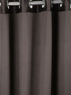 Premium Blackout Solid Chocolate Brown Long Door Curtains