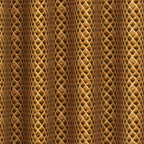 Velvet Geometric Brown Long Door Curtains