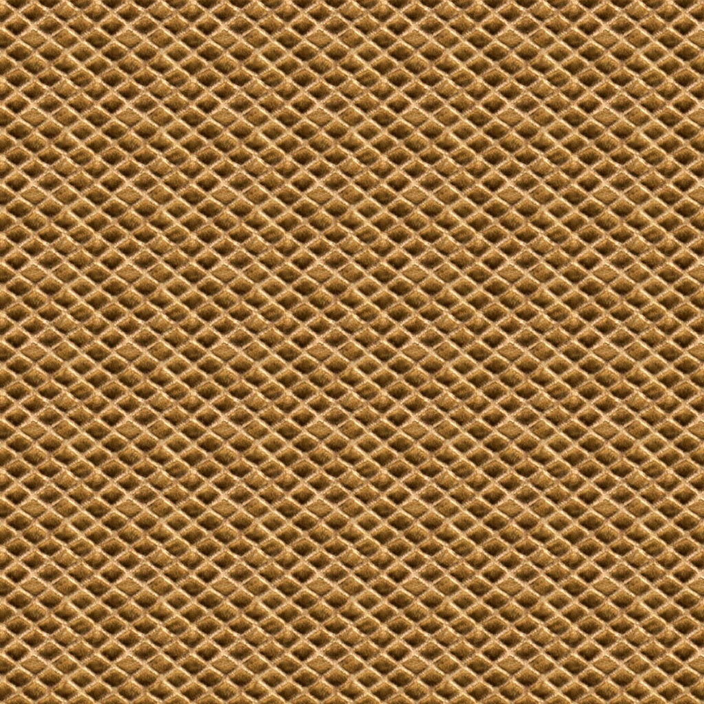 Velvet Geometric Brown Long Door Curtains