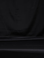 Navy Blue Damask Top Border Long Door Curtain – 9 ft | Eyelet Style | Elegant Contrast Design