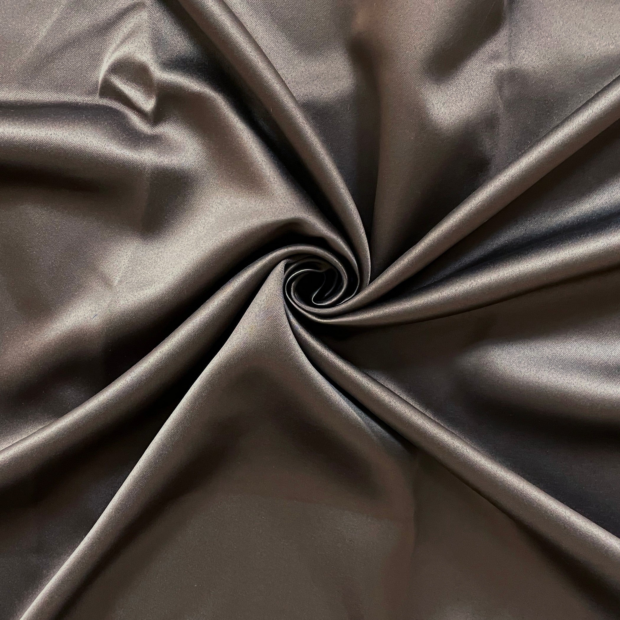 Brown Floral Top Border Long Door Curtain – 9 ft | Eyelet Style | Elegant Dual-Tone Design