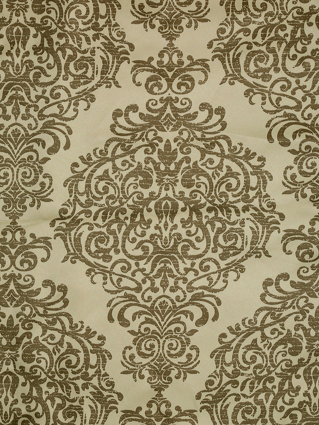 Premium Beige Printed Long Door Curtains