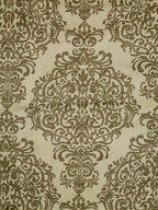 Premium Beige Printed Long Door Curtains