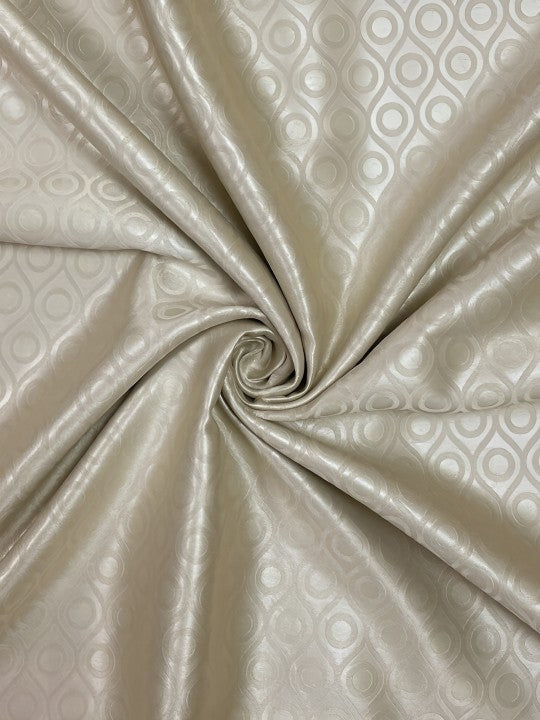 Solid Beige Window Curtain – 5 ft | Eyelet Style | Soft Neutral Elegance