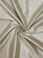 Solid Beige Window Curtain – 5 ft | Eyelet Style | Soft Neutral Elegance