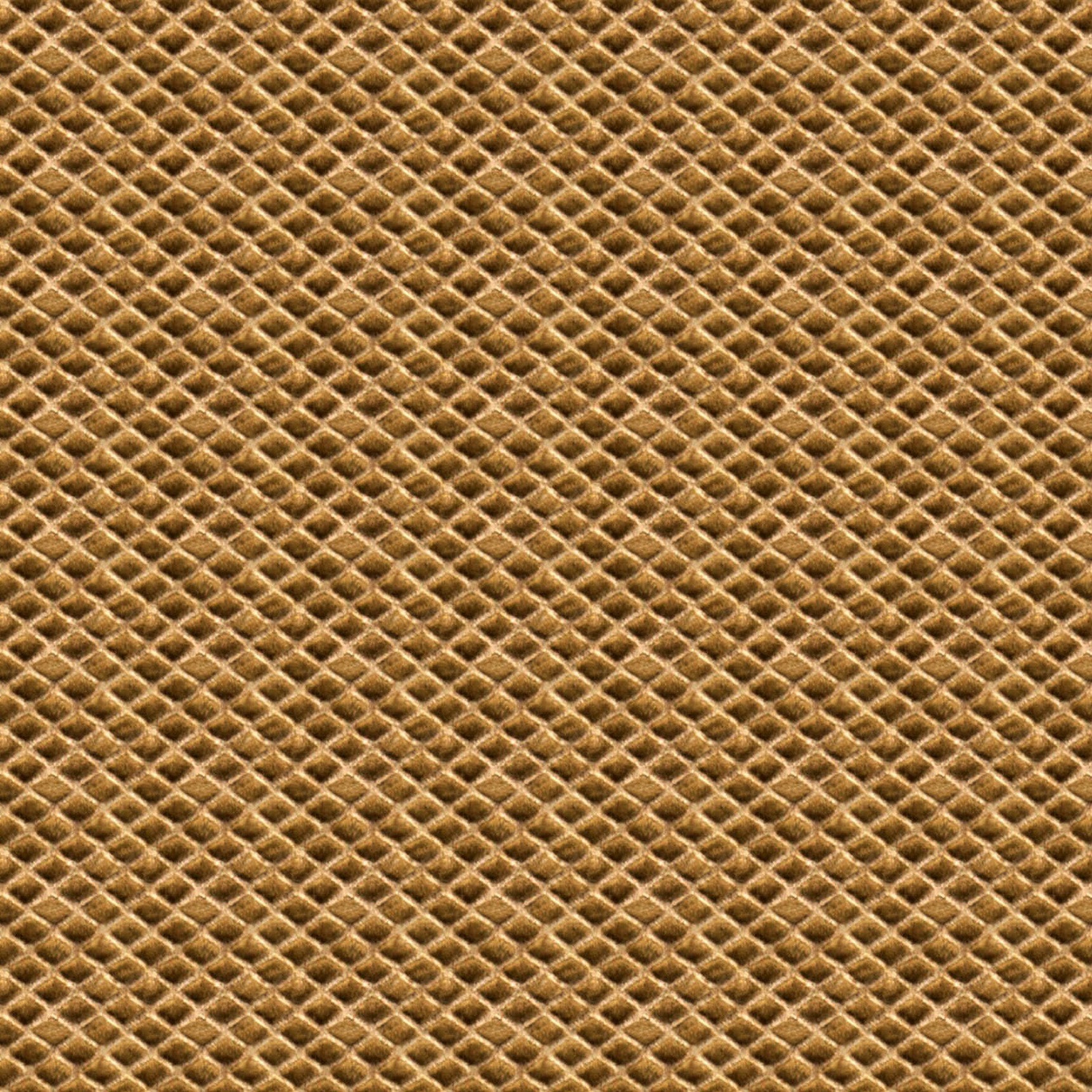 Velvet Geometric Brown Window Curtains