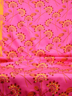 Green Blue Geometric Ikat Print Window Curtain – 5 ft | Eyelet Style | Contemporary Ethnic Design