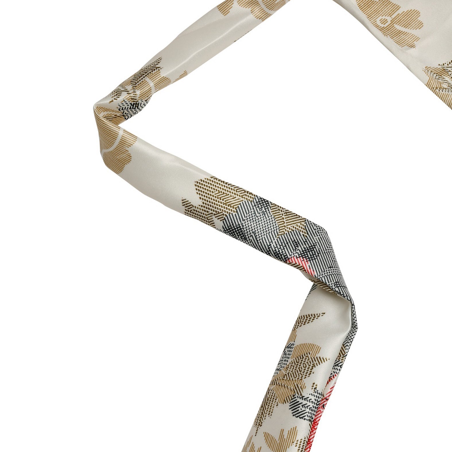 Premium Floral Beige Jacquard Window Curtain