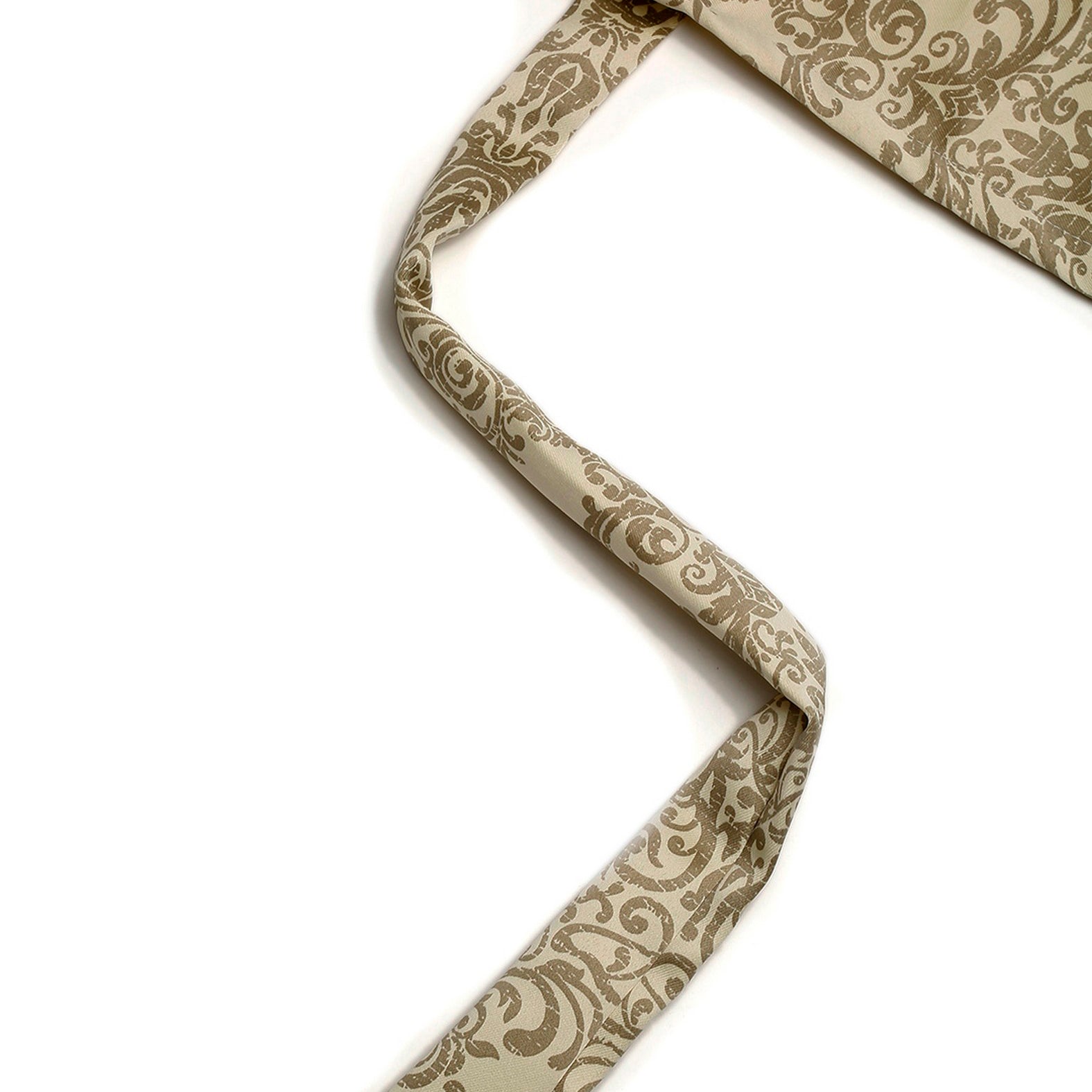 Premium Beige Printed Window Curtains