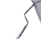 Jacquard Damask Charcoal Grey Window Curtains – Set of 2