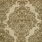 Premium Beige Printed Window Curtains – Set of 2