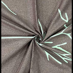 Elegant Pure cotton Motif Purple Double AC Quilt