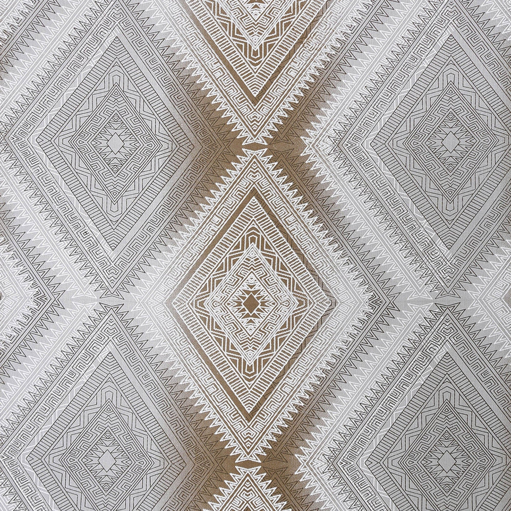 Elegant Pure cotton Motif Brown Double AC Quilt