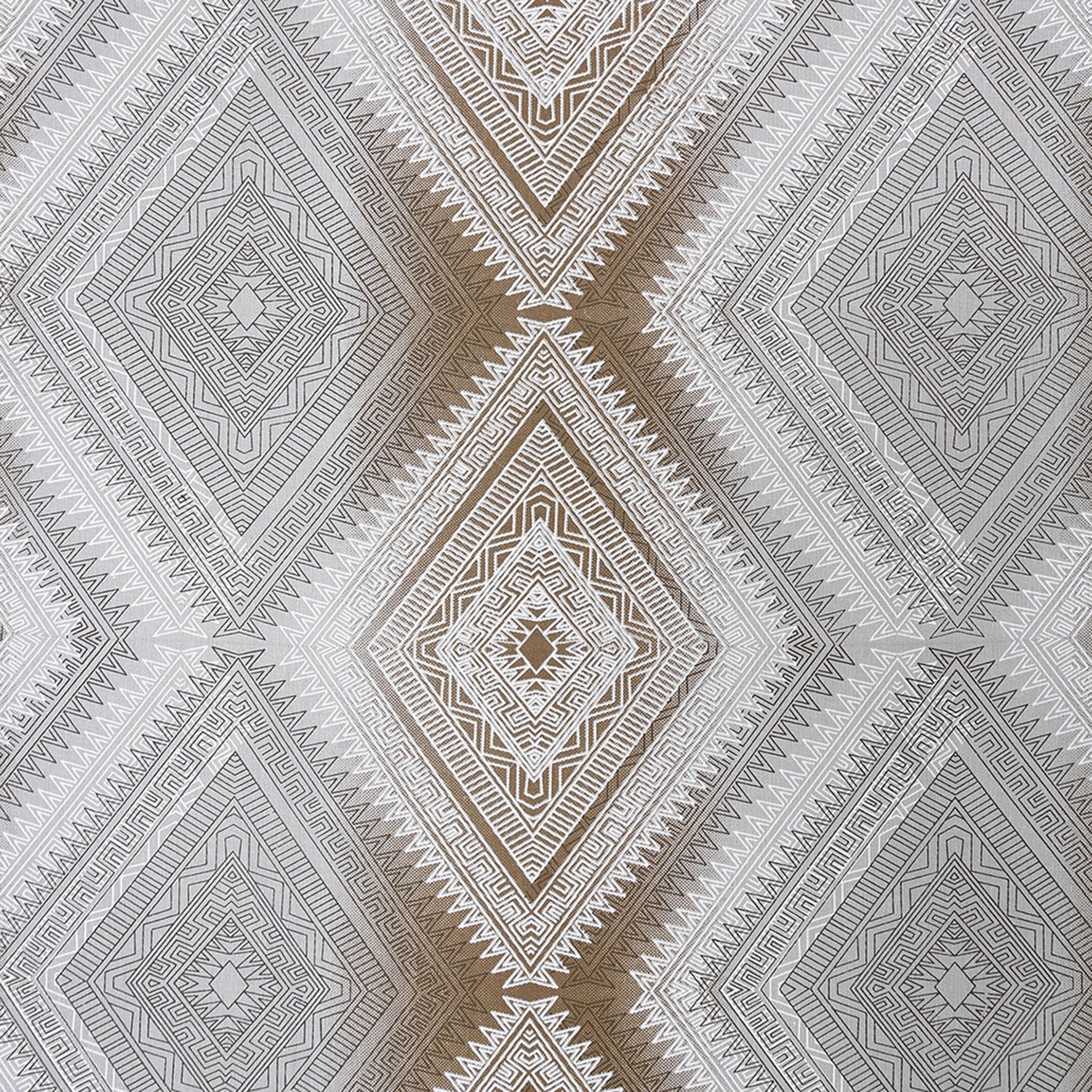 Elegant Pure cotton Motif Brown Double AC Quilt