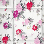 Soft Pure cotton Floral Pink Double AC Quilt