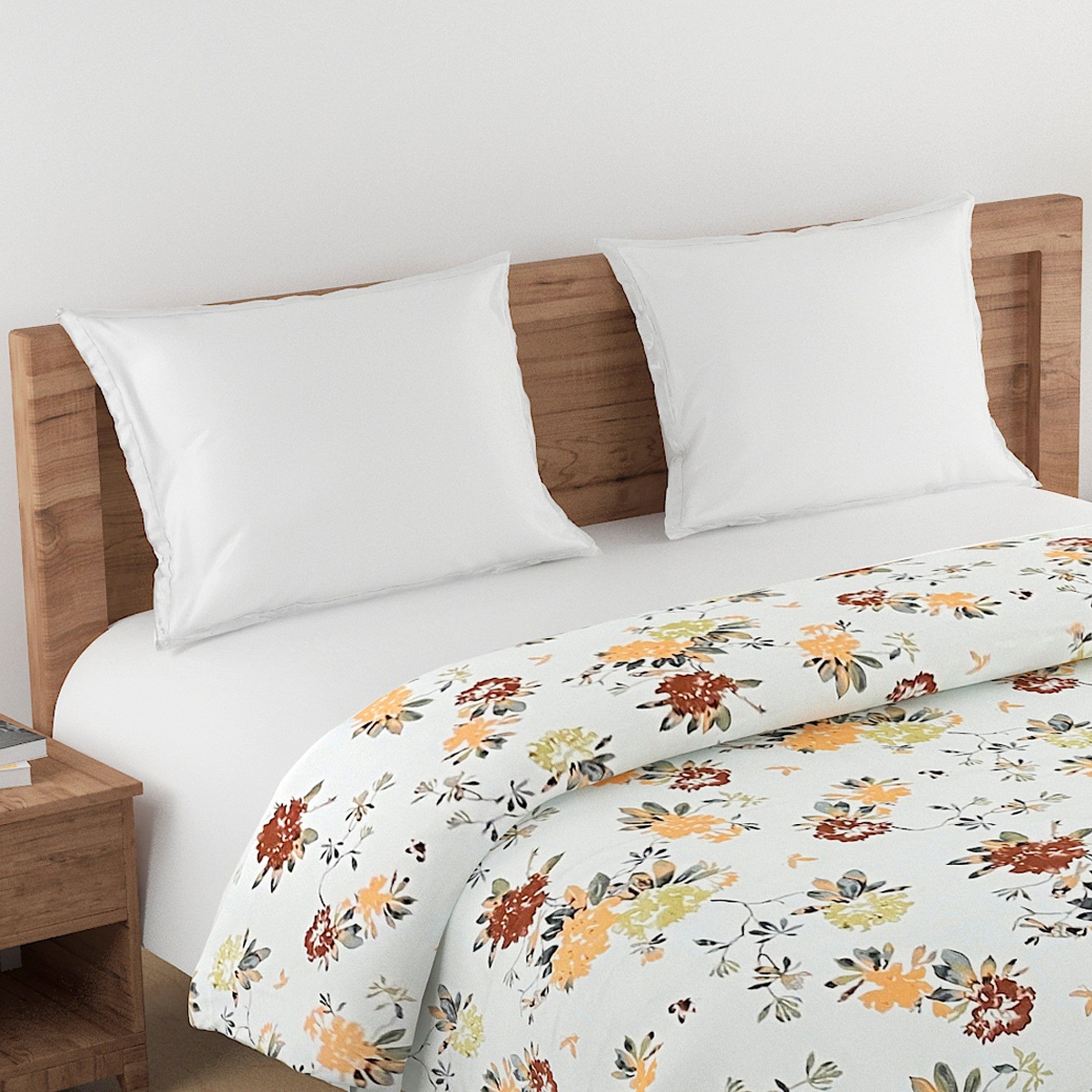 Soft Pure cotton Floral Yellow Double Winter Quilt
