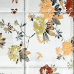 Soft Cotton Floral Yellow Single AC Quilt