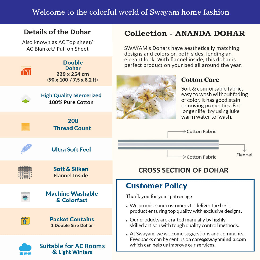 Elegant Cotton Motif Pink Double Winter Quilt