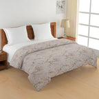 Soft Pure cotton Floral Beige Double Winter Quilt