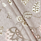 Soft Pure cotton Floral Beige Double AC Quilt