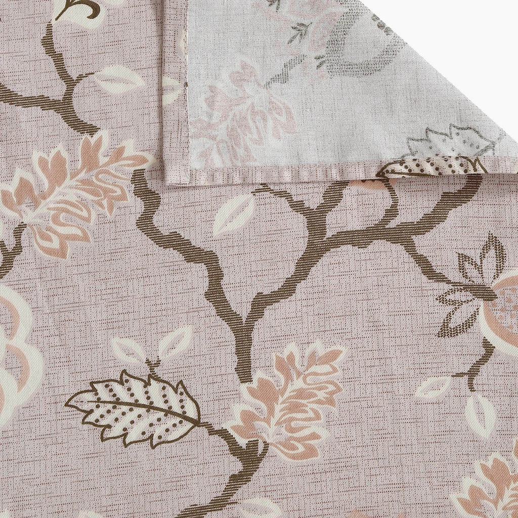 Soft Pure cotton Floral Beige Double AC Quilt