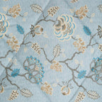 Soft Cotton Floral Blue Single AC Quilt