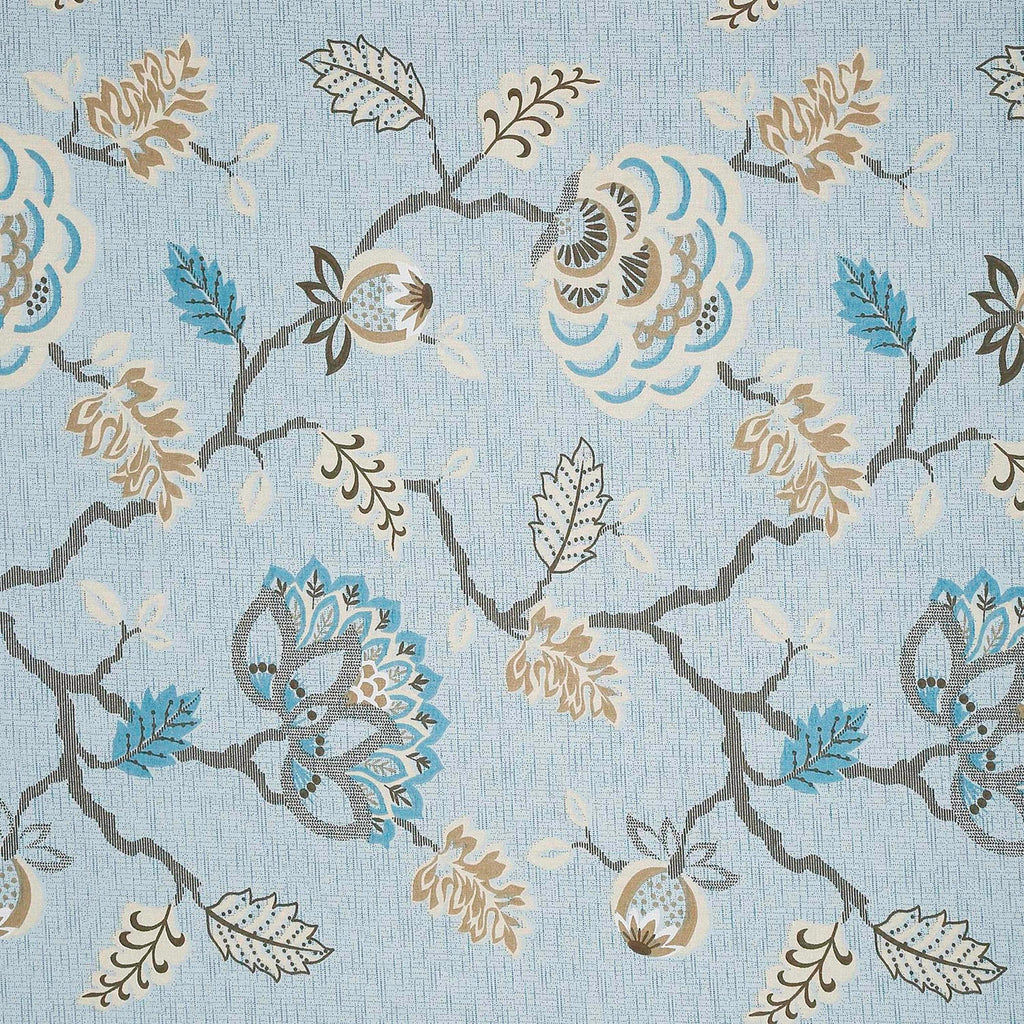 Soft Cotton Floral Blue Single AC Quilt