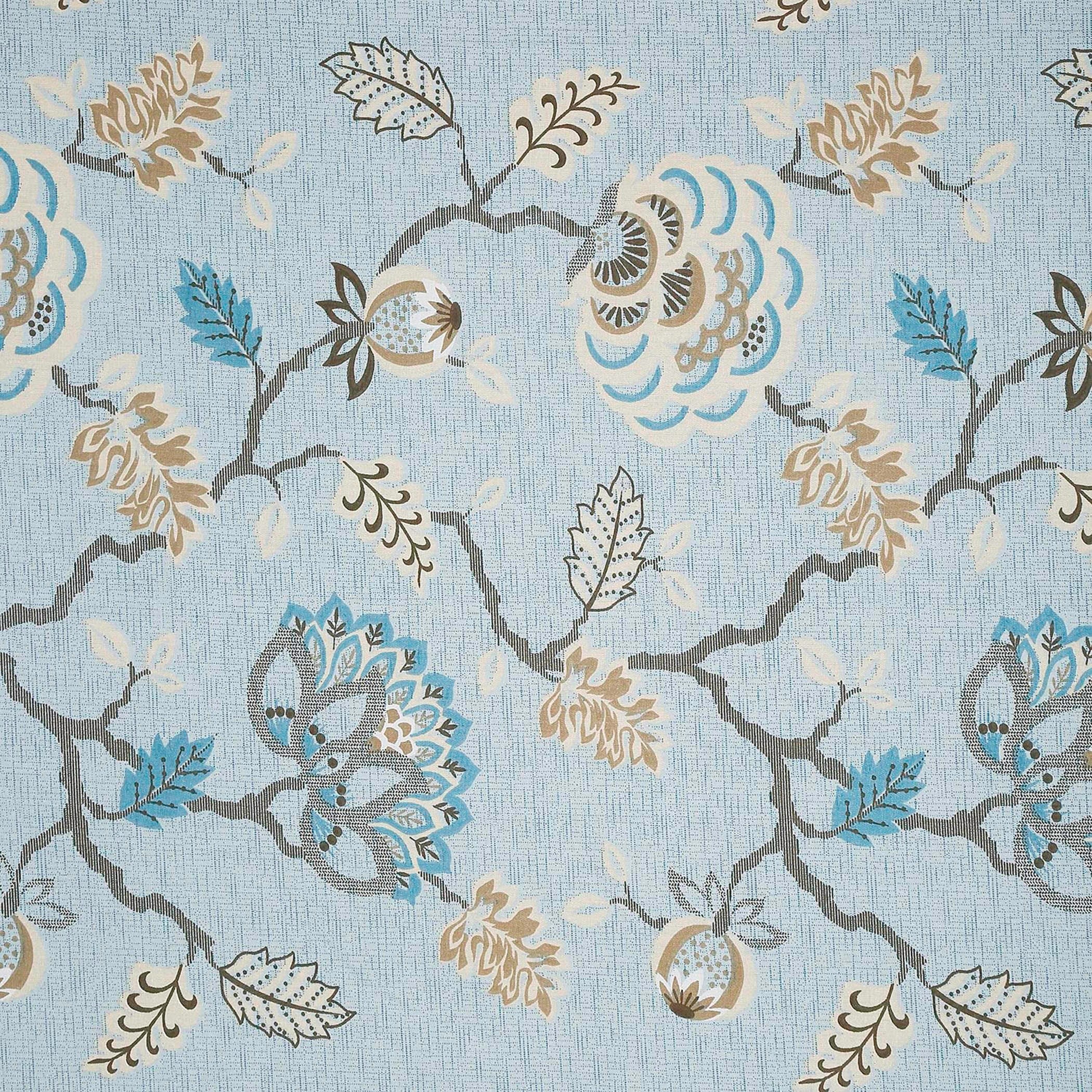 Soft Cotton Floral Blue Single AC Quilt