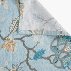 Soft Cotton Floral Blue Single AC Quilt