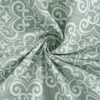 Elegant Cotton Motif Green Single AC Quilt
